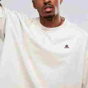 Camiseta de secado rápido de peso pesado para hombres de alta calidad, estampado de patrón sólido, manga corta, ropa clásica para adultos, camisa recortada Formal - Product Image 6