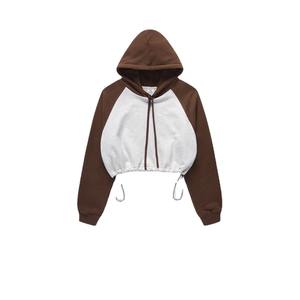 Nueva ropa de calle informal pulóver personalizado Color verde liso mujeres sudaderas mejor calidad sudaderas en blanco OEM ODM servicios - Product Image 6