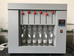 Máquina de Extracción Soxhlet de Laboratorio WESTTUNE SZF-06C, Analizador de Grasa para Instrumentos de Material de Silicio 2569W, 1 Año de Garantía - Product Image 3