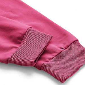 Top corto con capucha de talla grande y logotipo personalizado para mujer, sudaderas de punto de algodón de alta calidad con cremallera, venta al por mayor para invierno y otoño - Product Image 4