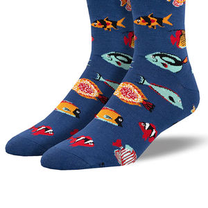 Chaussettes en coton de sport d'affaires à la cheville pour hommes personnalisées de haute qualité - Product Image 3