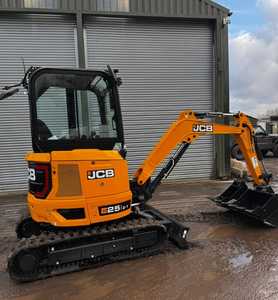 Mini-excavatrice JCB 25Z-1 de 2,5 tonnes à rotation zéro, 18,4 kW, diesel, hydraulique, compacte, pour travaux de construction - Product Image 6