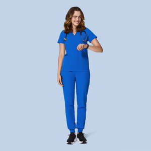 Vente en gros Ensemble de blouses pour femmes Tenue de jogging personnalisée Uniformes hospitaliers Uniforme d'infirmière médicale Ensembles de jogging d'infirmière - Product Image 2