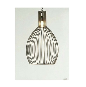 Nueva Lámpara Colgante Decorativa para el Hogar, Hecha a Mano, LED, Estilo Antiguo, Redonda, de Aluminio, E27, Marroquí, con Pantalla de Mimbre - Product Image 1