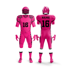 Proveedor de Uniformes de Fútbol Americano Hechos a Medida, Fábrica de Ropa Deportiva OEM, Jersey y Pantalones de Alto Rendimiento con Logotipo Sublimado - Product Image 2
