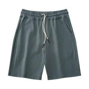 Shorts d'été en molleton de coton personnalisés, fabrication OEM, fournisseur, 320 GSM, marque privée, production en gros - Product Image 4