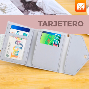 Portefeuille pour femme, porte-cartes, porte-monnaie, fermeture éclair jeune et tendance - Couleurs assorties - Product Image 4