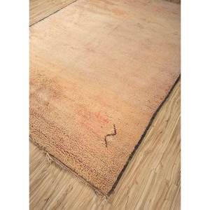 Alfombra de Lana Estilo Kilim Nuray de Gran Tamaño, Anudada a Mano en Color Rojo Anaranjado Sólido para Entrada, Pasillo, Rectangular 9x12-Pae-4566 - Product Image 2