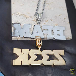 BFAM 925 colgante de plata con brillantes VVS Lab Grown Diamonds Bling Hip Hop estilo declaración joyería para regalo - Product Image 5