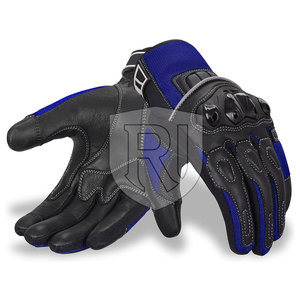 Venta al por mayor de guantes de moto de cuero transpirable de alta calidad mejor material hecho para ropa de carreras - Product Image 1