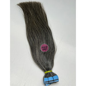 Extensiones de Cabello Humano Remy Virgen Indio al por Mayor, Suaves y Brillantes, Sin Caída, Todos los Colores, Doble Trama a Máquina, Listas para Permanente - Product Image 1