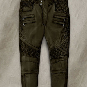 กางเกงแฟชั่นหนังทรงตรงสำหรับผู้ชายกางเกงแฟชั่นผ้ายืดสไตล์สตรีทเอวสูงน้ำหนักเบาสวมใส่สบายดีไซน์ล่าสุด - Product Image 6