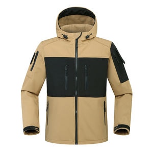 Vestes étanches tactiques légères OEM pour hommes Manteau de pluie coupe-vent Veste de pluie de pêche personnalisée de haute qualité pour hommes - Product Image 6