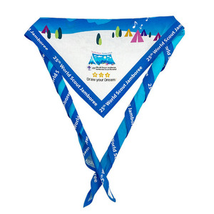 Écusson brodé personnalisé en gros, promotionnel, pour foulard de scouts - Product Image 5