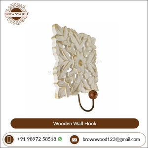 Indian Manufacturer's High Quality MDF Wood Wall Hook for <b>Clothing</b> Home Decorative Hanging Competitive Price Wall Organization - Product Image 4