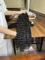 Top des paquets de cheveux bouclés birviens 2023, trame de cheveux naturels bruts non traités fournisseurs de cheveux humains du Vietnam