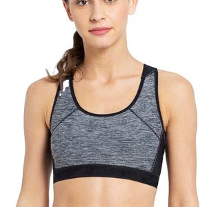 Logotipo de impresión digital Chaleco de fitness Sujetador deportivo popular para mujer Chaleco de yoga Agujeros Sujetador deportivo de cuello alto - Product Image 3