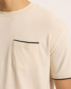 T-shirt décontracté pour hommes de qualité supérieure 100% coton tricoté confortable Streetwear de tous les jours Design personnalisable approvisionnement en gros - Product Image 2