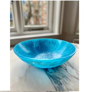 Offre Spéciale nouveau bol à salade en résine bol à fruits avec base en marbre utilisé dans la maison hôtel et fête mariage utilisation disponible - Product Image 1