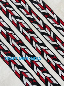 Latest Handmade Beaded Straps for Women <b>Star</b> Pattern Crossbody Purse and Evening Bag with Embroidery Chain Decor Canvas Lining - Product Image 4