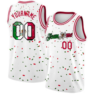 Custom Wholesale Men Quality <b>Basketball</b> <b>Jersey</b> Uniform Breathable Reversible <b>Retro</b> American <b>Basketball</b> Wear For Men - Product Image 5