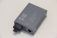 Fiber optik alıcı/verici 20km tek modlu Fiber Ethernet medya dönüştürücü 10/100/1000M Adaptivity POE 20km MilesSC arayüzü harici güç