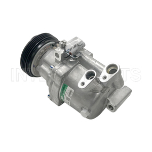 Compresseur d'air INTL-XZC1714 DKV08R 4PK pour <span class=keywords><strong>SUZUKI</strong></span> <span class=keywords><strong>SPLASH</strong></span> (<span class=keywords><strong>EX</strong></span>) 2008 9520051KB0  95200-51KA0 - Product Image 2