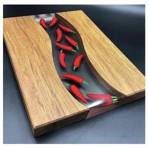 Nouveau design moderne de planche à découper en bois et en résine Derniers ustensiles de cuisine - Product Image 1