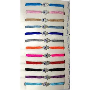 Pulseras de macromo de colores surtidos Pedido mínimo 12 piezas Accesorios de abalorios de moda - Product Image 2