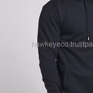 Sudadera con Capucha Personalizada con Logotipo Frontal, Impresión por Transferencia de Calor, Corte Regular, Bolsillo, 100% Algodón, Secado Rápido, Transpirable y Ecológica para Hombre - Product Image 3