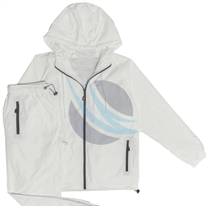 Custom <b>Trainer</b> Jacket Casual Windbreaker Blank Jogging Set Lightweight 2 Piece Set Sport Design Nylon Tracksuit for Men - Product Image 1