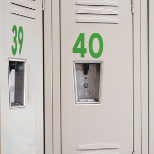 Pegatinas de Vinilo Verde Personalizadas, Resistentes a los Rayos UV e Impermeables (30x30mm) para Logotipos de Bandas de Guitarra, Accesorios de Instrumentos y Merchandising - Product Image 1