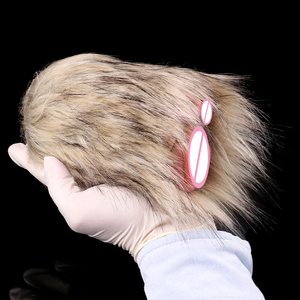 GEEBA 2 en 1 masturbador masculino realista Vagina copa de masturbación Anal con piel de Animal hombre pene Stroker para hombre <span class=keywords><strong>Gay</strong></span> adulto <span class=keywords><strong>18</strong></span> + - Product Image 4