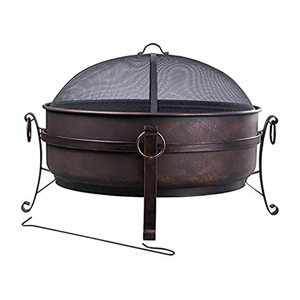 Heavy Duty Copper Fire Pit for Outdoor Garden Heater Manufacturer Round Shaped Hot Sale <b>Metal</b> Copper Rustic Finished Fire Pit - Product Image 1