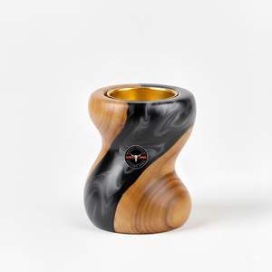 Quemador de Incienso de Resina, Soporte Hecho a Mano de Madera de Acacia, Decoración Religiosa para el Hogar, Soporte de Meditación - Product Image 2