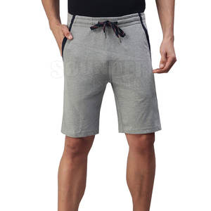 Shorts décontractés pour hommes en coton respirant, style streetwear, séchage rapide, écologiques, service OEM - Product Image 1