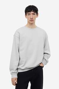 Sweat-shirt pull en coton épais avec logo personnalisé pour hommes 6XL col rond avec techniques de bouffée teintées unies 100% coton pour l'hiver - Product Image 2