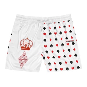 Men Letter Graphic Zipper Pocket Sports Shorts Hot Polyester Fitness Workout Casual Custom Summer Printed - Product Image 6