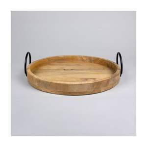 Bandeja de madera de una sola pieza, tamaño personalizado, material de alta calidad para uso en la cocina, para servir cenas en el hogar y el hotel - Product Image 5