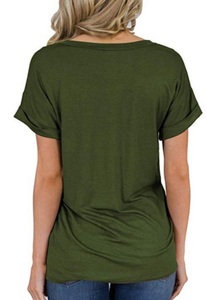 Meilleur prix Vêtements décontractés T-shirts en coton pour femmes Taille adulte Service OEM T-shirts pour femmes Nouveau design T-shirts Streetwear décontracté - Product Image 6