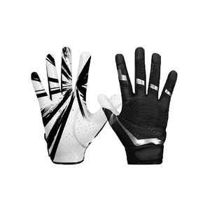 Guantes de receptor de fútbol americano de diseño profesional Impresión personalizada de moda Más vendidos a un precio caliente Calidad fina - Product Image 6