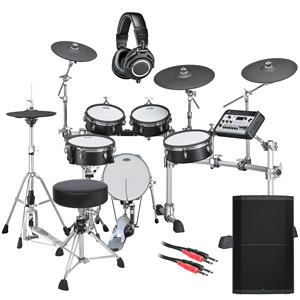 ชุดกลอง Yamaha DTX8K-X พร้อมระบบเสียงขั้นสูง แผ่นกลองเปลือกไม้ และพร้อมส่งออกสำหรับผู้ซื้อต่างประเทศ - Product Image 4