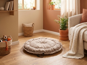 Cama Redonda Transformable para Mascotas (Textil) 72×72 - Product Image 3