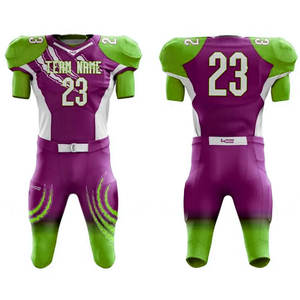 ชุดยูนิฟอร์มอเมริกันฟุตบอลคุณภาพสูงปี 2026 สำหรับขาย มีหลายแบบ สีสันปรับแต่งได้ - Product Image 1