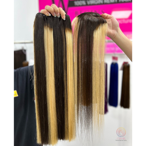 Os droit cheveux humains tissage Remy cheveux bruts faisceaux naturel vietnamien Sdd os cheveux raides Double dessiné 30 pouces - Product Image 6