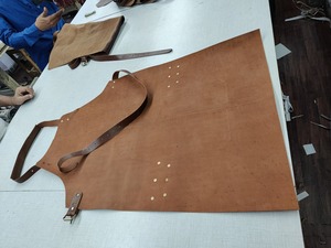 Delantales de cuero Delantal de peluquero para cocina Multiusos, tamaño ajustable-Delantales de calidad superior resistentes 2017 - Product Image 6