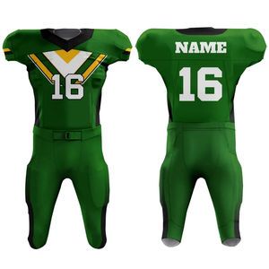 Venta al por mayor de uniformes de fútbol americano personalizados de alta calidad OEM Personalizados Baratos uniformes de fútbol americano - Product Image 5