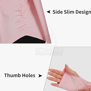 Chaqueta de golf de invierno para mujer, cómoda, con cuello alto, tejida, transpirable, ecológica, para deportes al aire libre, entrenamiento y viajes - Product Image 4