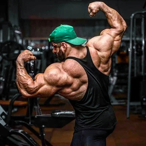 เสื้อกล้ามระบายอากาศแขนกุดสำหรับผู้ชายเสื้อกล้ามสำหรับฝึกความแข็งแรง - Product Image 5