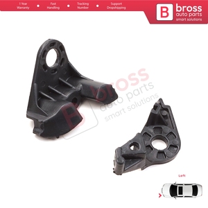 Support de fixation de phare BHL6, kit de réparation avec languettes, côté gauche, pour C4 MK1 LC Coupé MK1 THE 2004-2010 621283 - Product Image 3